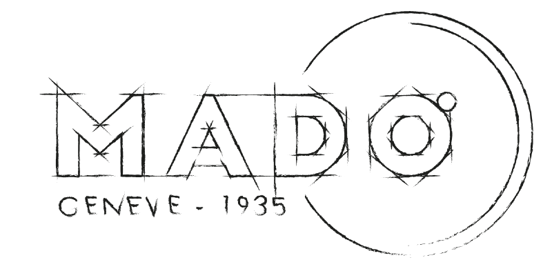 Esquisse du logo Mado